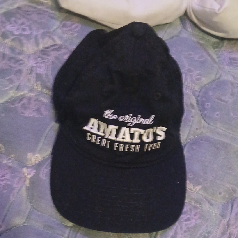 Amato's Black Baseball Cap